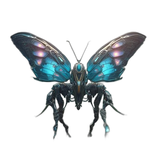 animal, creature, robot, dragon transparent PNG cut-out