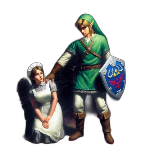 sword, crown, dress, weapon transparent PNG cut-out
