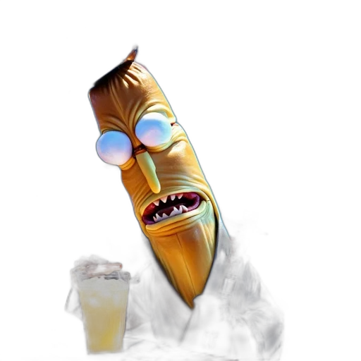 food, staff, bottle, weapon transparent PNG cut-out