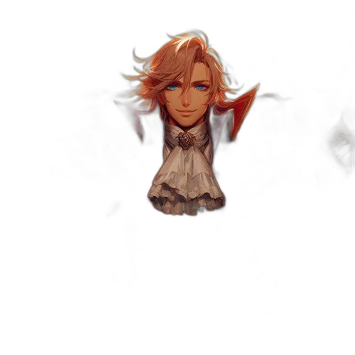 staff, face, hair, creature transparent PNG cut-out