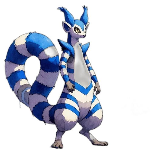 animal, creature, dragon, staff transparent PNG cut-out
