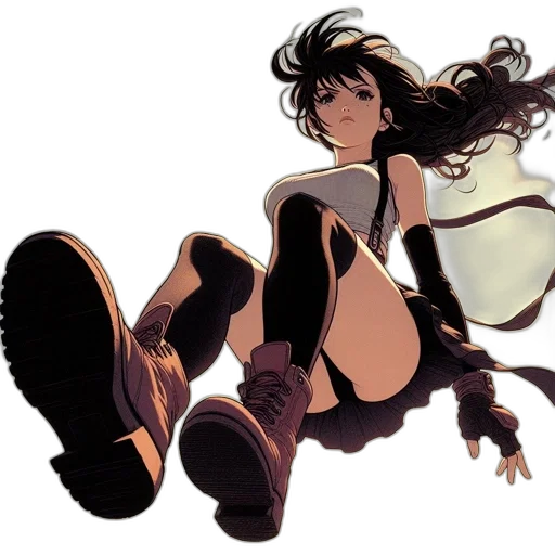 comic book art, concept art, anime, cartoon transparent PNG cut-out