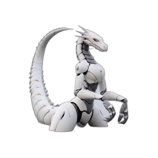dragon, creature, robot, animal transparent PNG cut-out