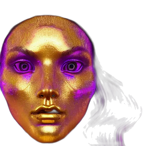 mask, face, jewelry, crown transparent PNG cut-out