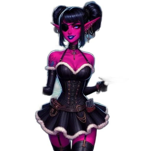 fantasy art, concept art, comic book art, pixel art transparent PNG cut-out