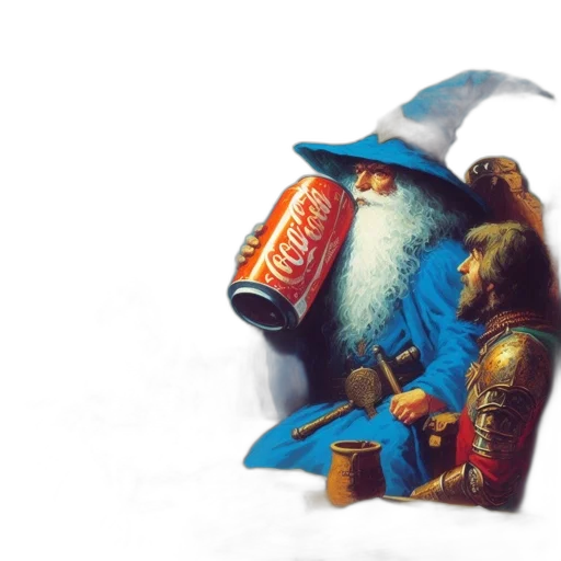 bottle, food, robot, sword transparent PNG cut-out