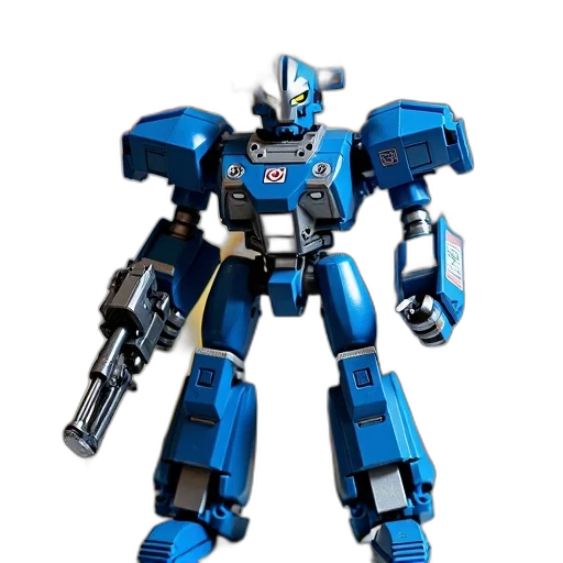robot, weapon, 3d render, concept art transparent PNG cut-out