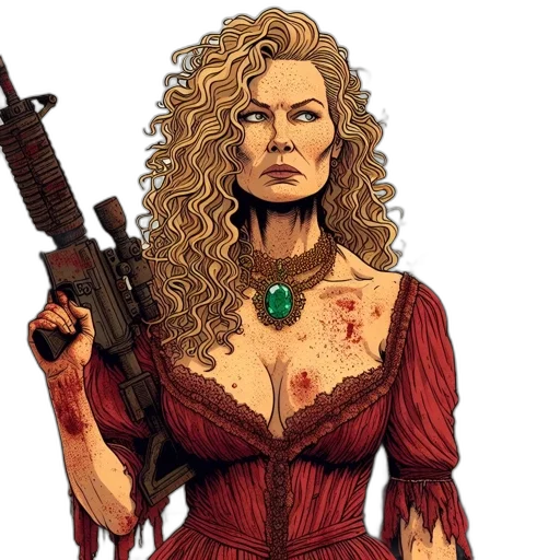 comic book art, concept art, pixel art, cartoon transparent PNG cut-out