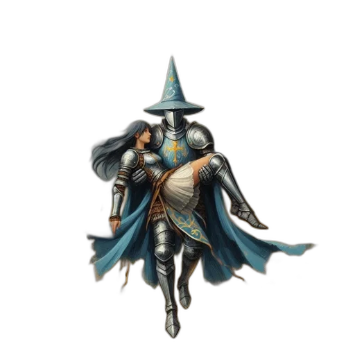 staff, sword, hat, mask transparent PNG cut-out