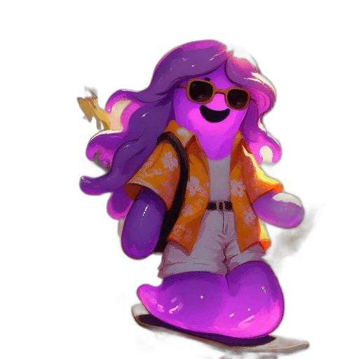 jacket, staff, creature, concept art transparent PNG cut-out