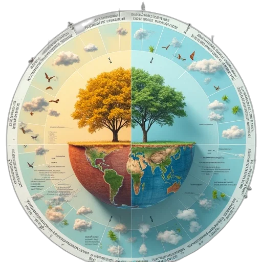 concept art, earth tones, green, colorful transparent PNG cut-out