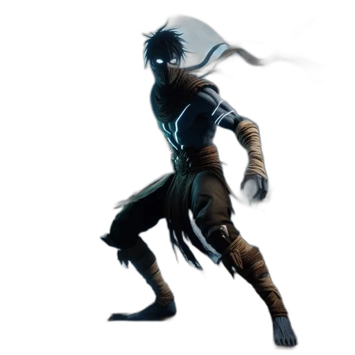 dragon, sword, mask, staff transparent PNG cut-out