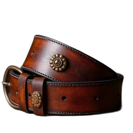crown, jewelry, leather, belt transparent PNG cut-out