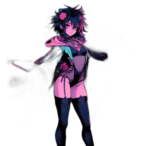 staff, dress, mask, creature transparent PNG cut-out