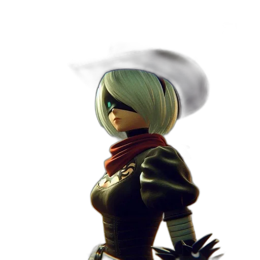 staff, hat, robot, jacket transparent PNG cut-out