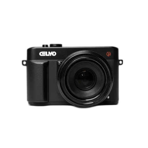 weapon, black, compact, camera transparent PNG cut-out