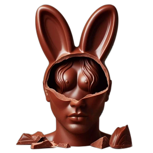 mask, face, 3d render, photorealistic transparent PNG cut-out