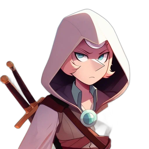 staff, sword, weapon, jacket transparent PNG cut-out