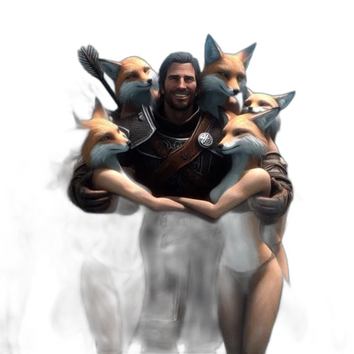 animal, creature, staff, mask transparent PNG cut-out