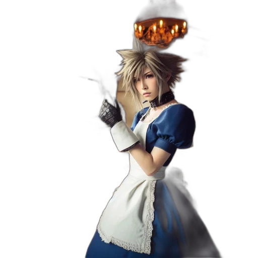 crown, staff, sword, dress transparent PNG cut-out