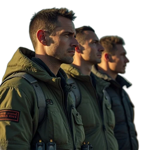 jacket, staff, poster, netflix transparent PNG cut-out
