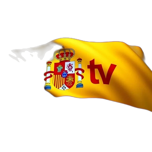 spanish, flag, words, iptv transparent PNG cut-out