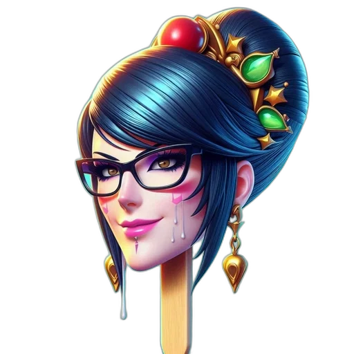 staff, crown, jewelry, face transparent PNG cut-out