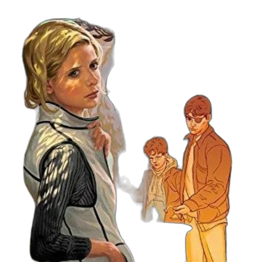 jacket, staff, comic book art, concept art transparent PNG cut-out