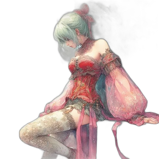 dress, sword, weapon, mask transparent PNG cut-out