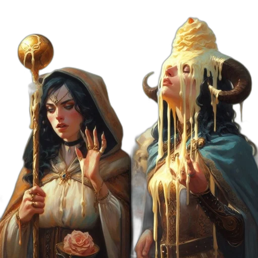 concept art, fantasy art, comic book art, photorealistic transparent PNG cut-out