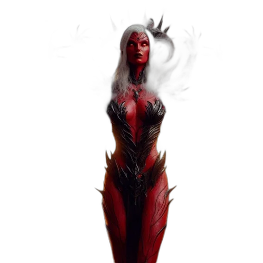 dress, creature, mask, concept art transparent PNG cut-out