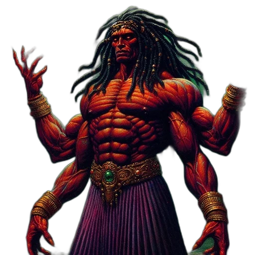 creature, concept art, comic book art, fantasy art transparent PNG cut-out