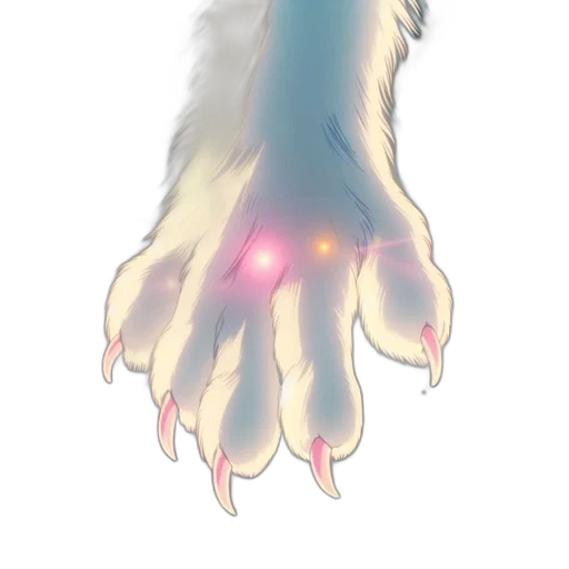 creature, hair, weapon, staff transparent PNG cut-out