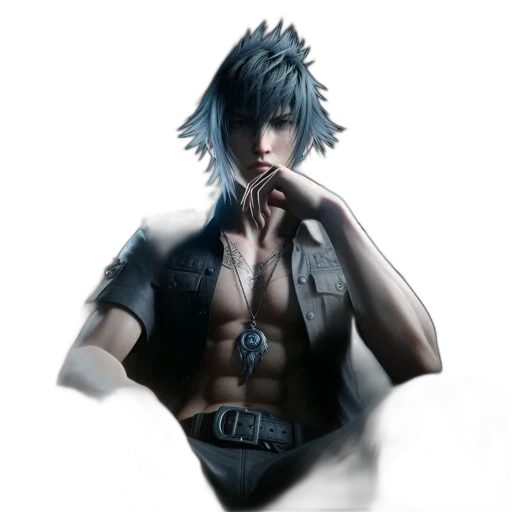 jacket, weapon, concept art, fantasy art transparent PNG cut-out