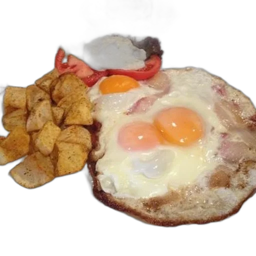 food, crown, photorealistic, 3d render transparent PNG cut-out