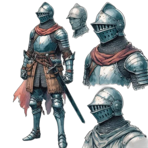 sword, mask, concept art, fantasy art transparent PNG cut-out
