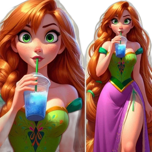 dress, concept art, fantasy art, 3d render transparent PNG cut-out