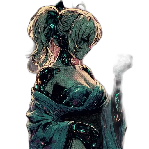 dress, mask, staff, jacket transparent PNG cut-out