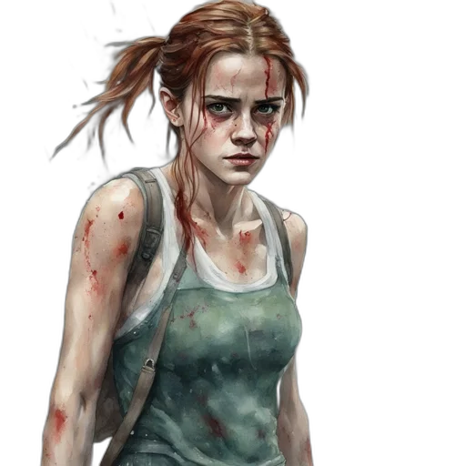 concept art, comic book art, photorealistic, fantasy art transparent PNG cut-out
