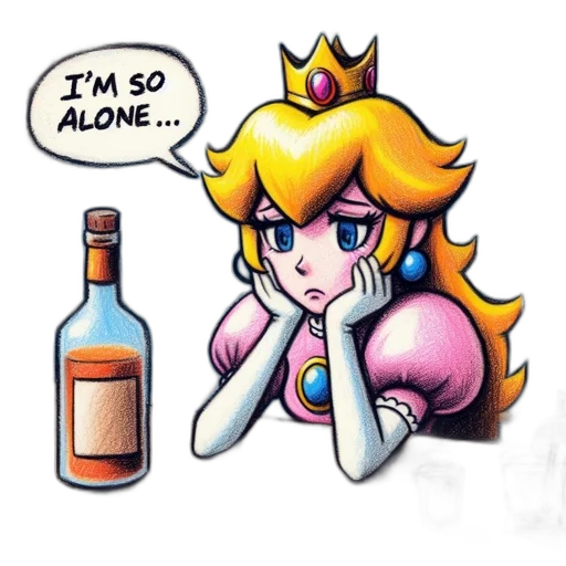 crown, dress, bottle, robot transparent PNG cut-out