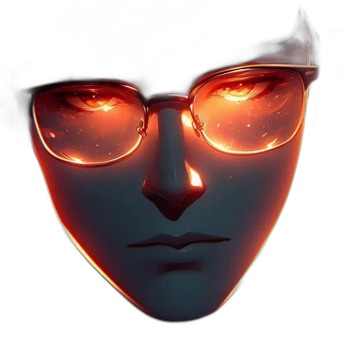 mask, face, robot, staff transparent PNG cut-out