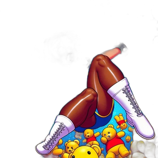 bottle, shoes, food, concept art transparent PNG cut-out