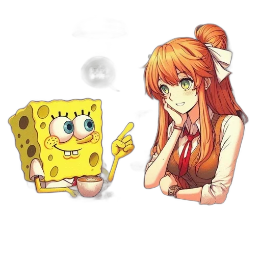 anime, pixel art, cartoon, concept art transparent PNG cut-out