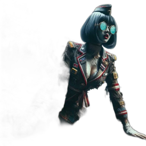 mask, robot, jacket, face transparent PNG cut-out