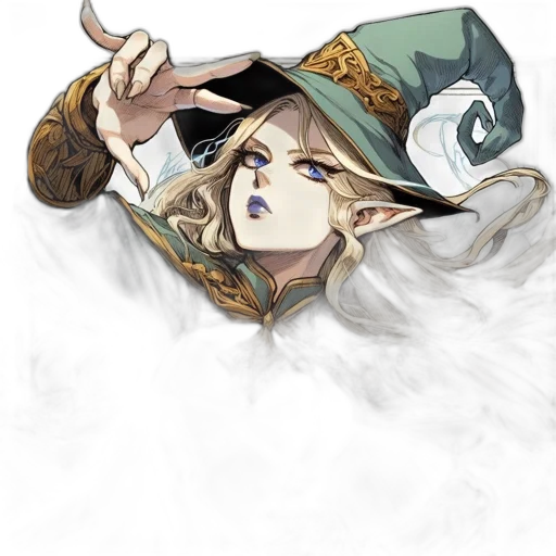 hat, staff, sword, mask transparent PNG cut-out