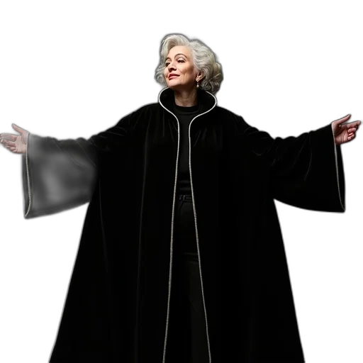jacket, staff, dress, concept art transparent PNG cut-out