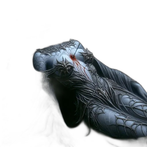 dragon, creature, hair, animal transparent PNG cut-out