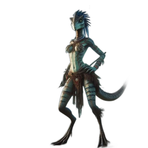 creature, dragon, animal, staff transparent PNG cut-out