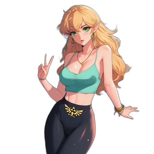 dress, pixel art, concept art, anime transparent PNG cut-out