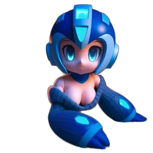 robot, creature, weapon, 3d render transparent PNG cut-out